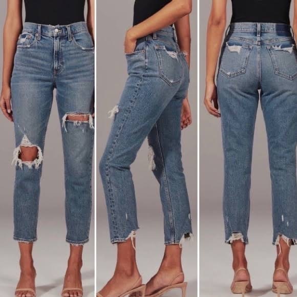 Abercrombie & Fitch Denim - Abercrombie & Fitch | High-Rise Mom Jean